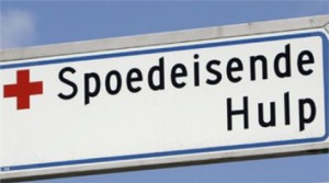 Spoed Eisende Hulp bord